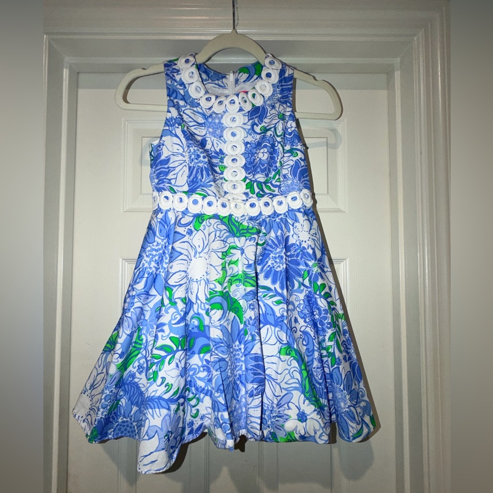 Lilly Pulitzer Girls Idala Dress 8 - Picture 2 of 5